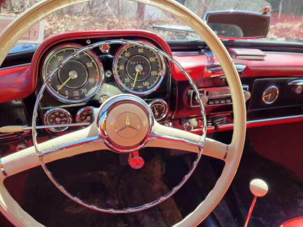 1963 Mercedes Benz 190SL Roadster 38K original miles! - Image 11