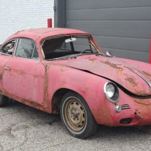 1963 Porsche 356B Reutter Sunroof Coupe, Barn Find!