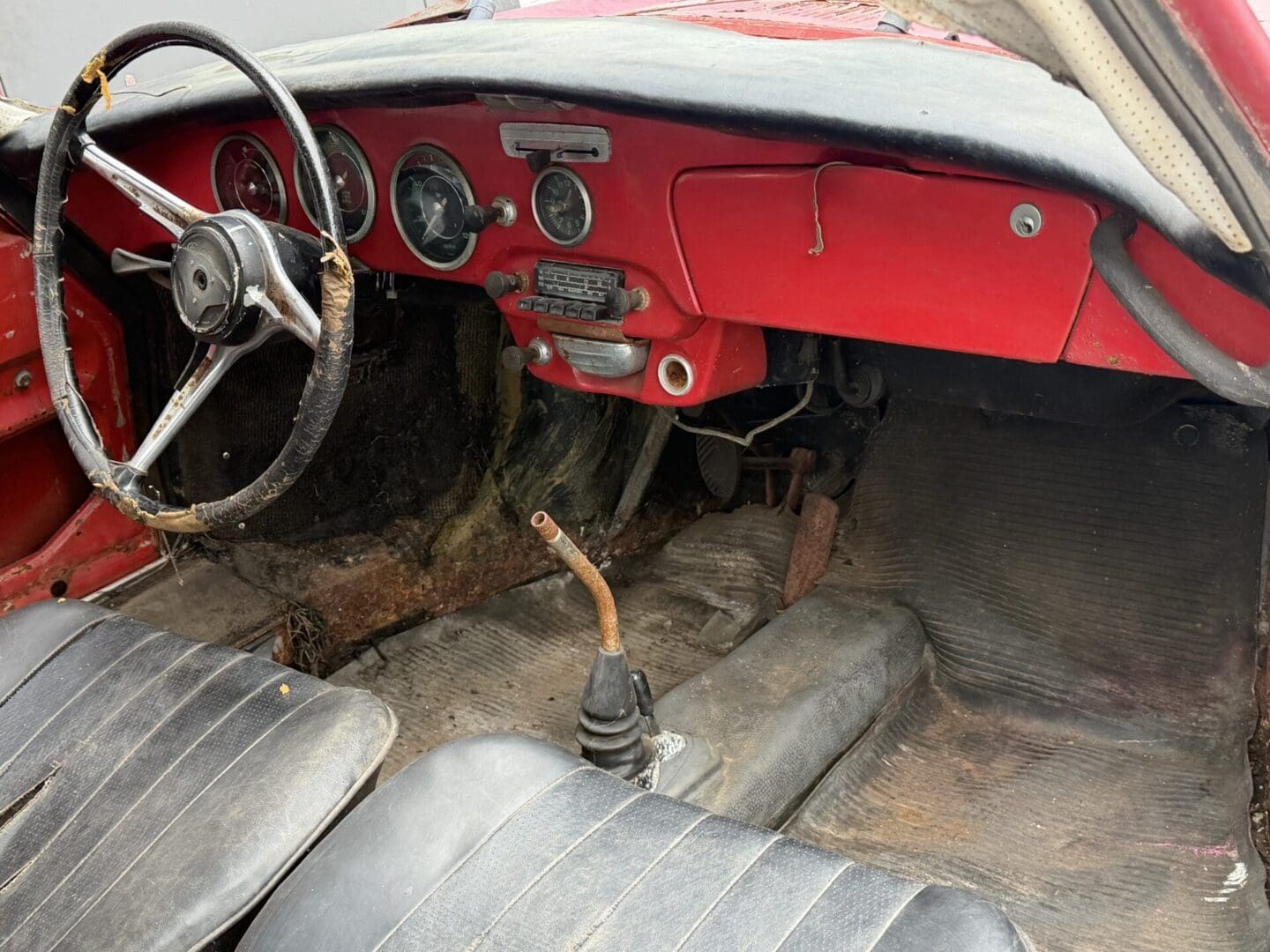 1964 Porsche 356C Reutter Electric Sunroof Coupe, Barn Find! - Image 16