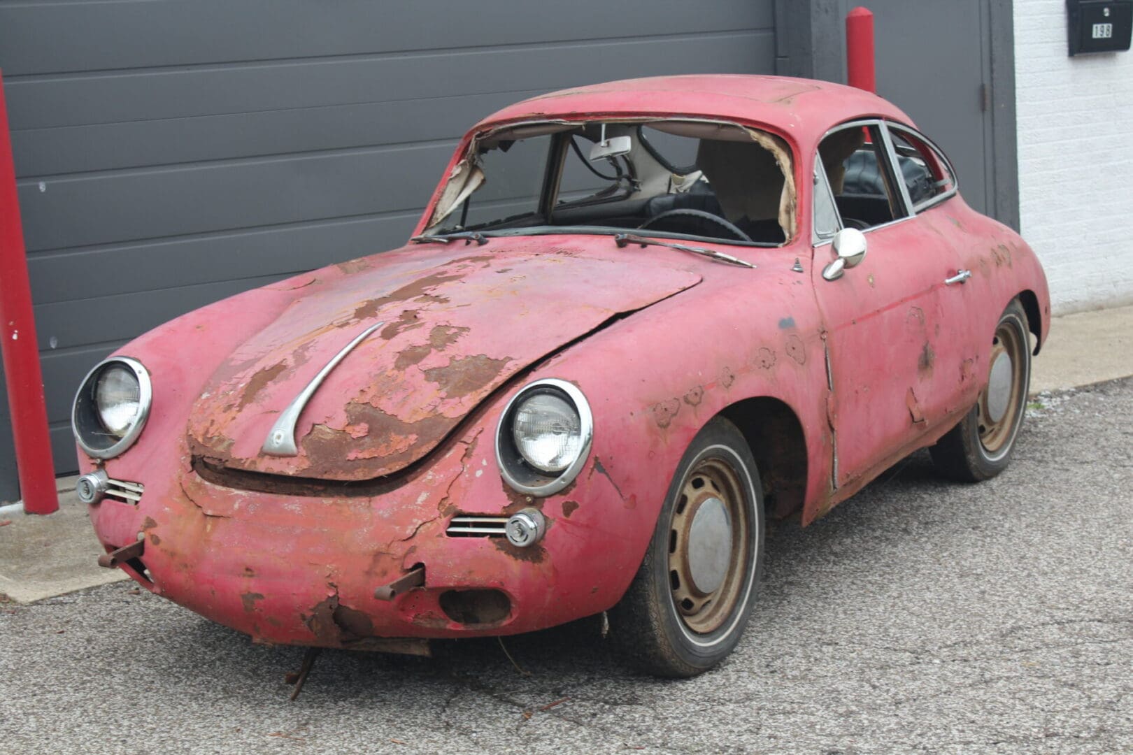 1964 Porsche 356C Reutter Electric Sunroof Coupe, Barn Find! - Image 2