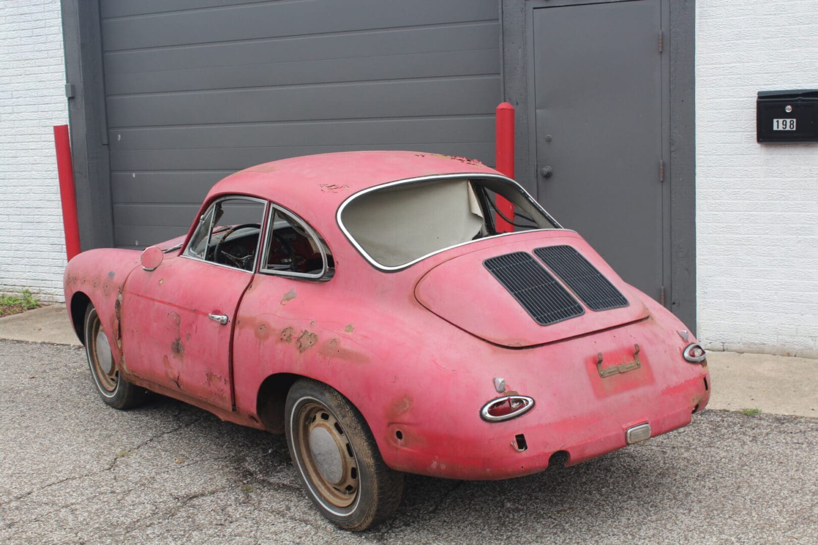 1964 Porsche 356C Reutter Electric Sunroof Coupe, Barn Find! - Image 58