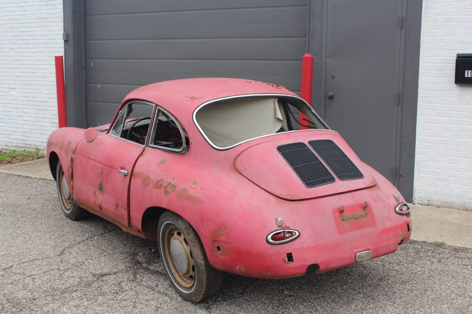 1964 Porsche 356C Reutter Electric Sunroof Coupe, Barn Find! - Image 4