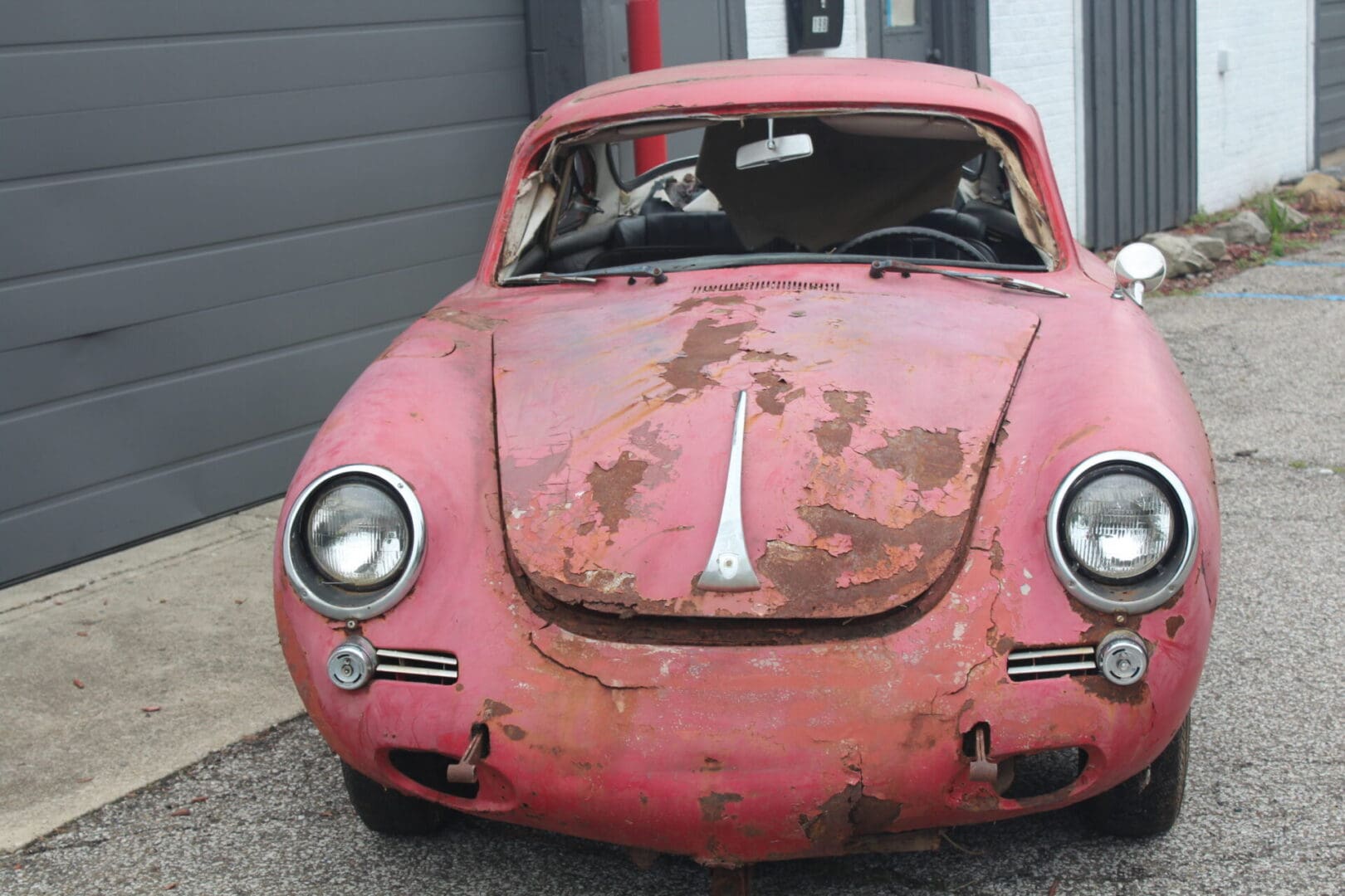 1964 Porsche 356C Reutter Electric Sunroof Coupe, Barn Find! - Image 6