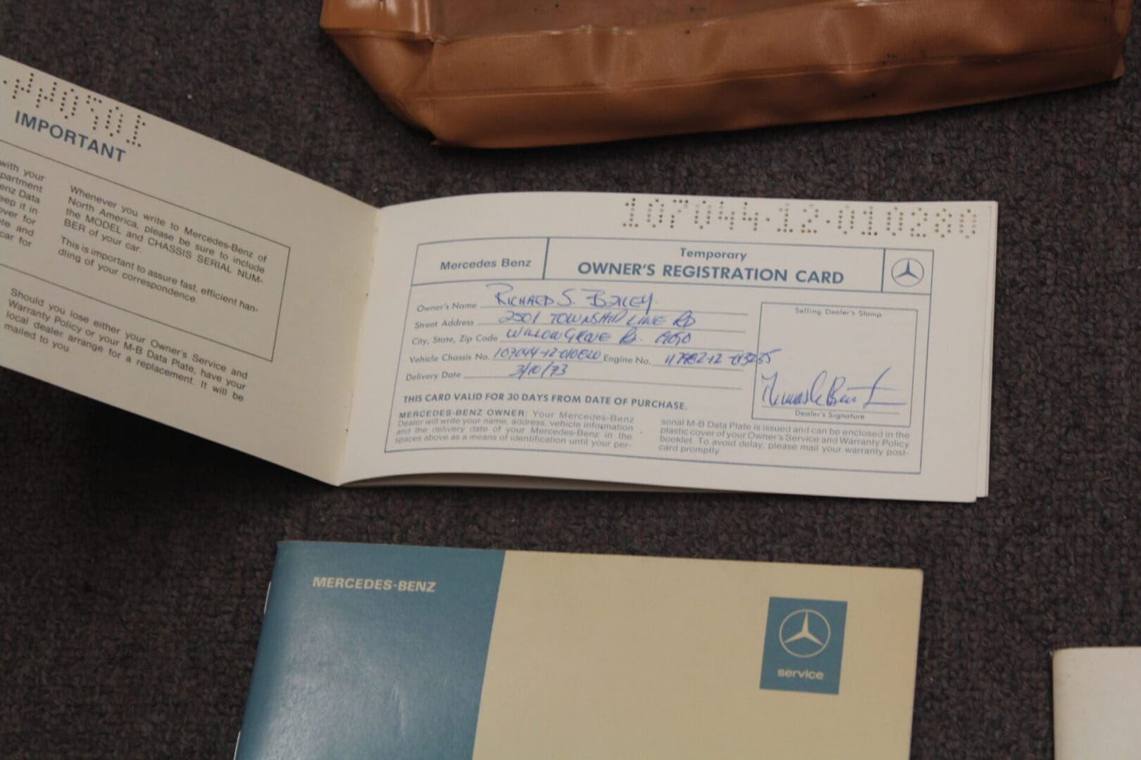 1973 Mercedes Benz 450SL Roadster - Image 37